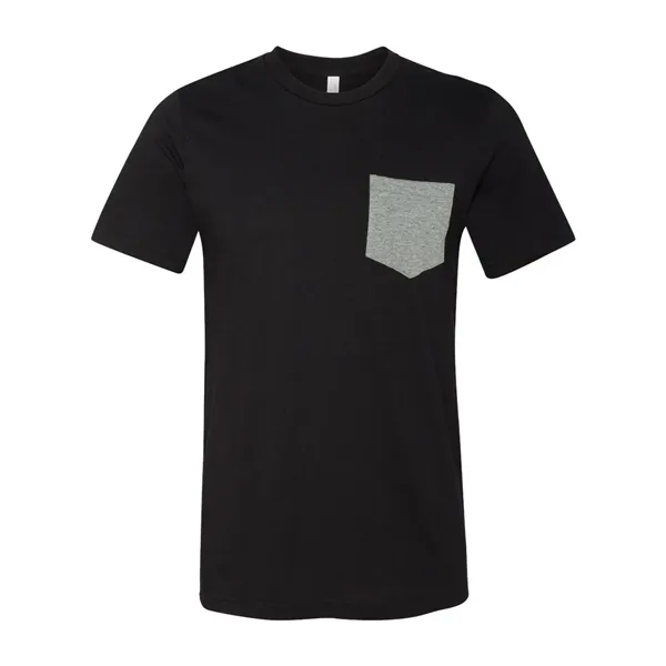 BELLA + CANVAS Men's Jersey Pocket Tee - BELLA + CANVAS Men's Jersey Pocket Tee - Image 10 of 42