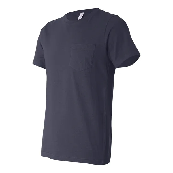 BELLA + CANVAS Men's Jersey Pocket Tee - BELLA + CANVAS Men's Jersey Pocket Tee - Image 29 of 42