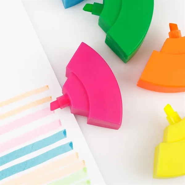 5-Color Round Highlighter - 5-Color Round Highlighter - Image 3 of 3