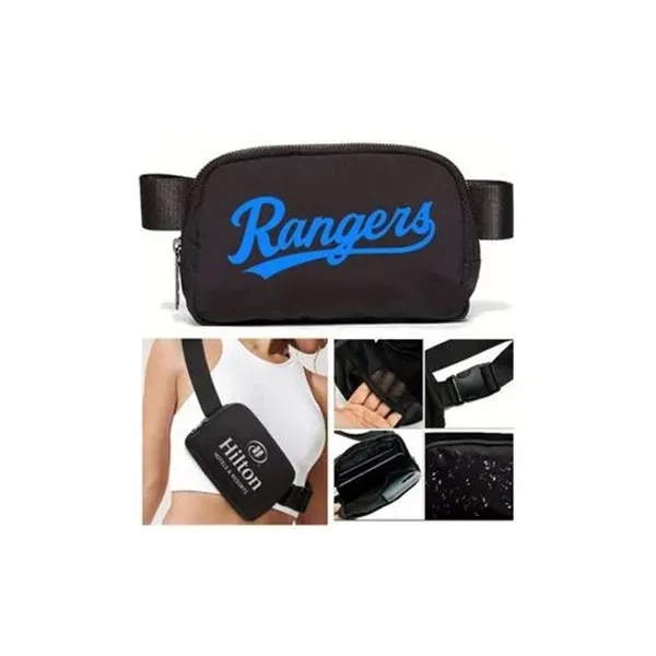 Cross Body Zipper Lulu Belt Fanny Bag - Cross Body Zipper Lulu Belt Fanny Bag - Image 1 of 2