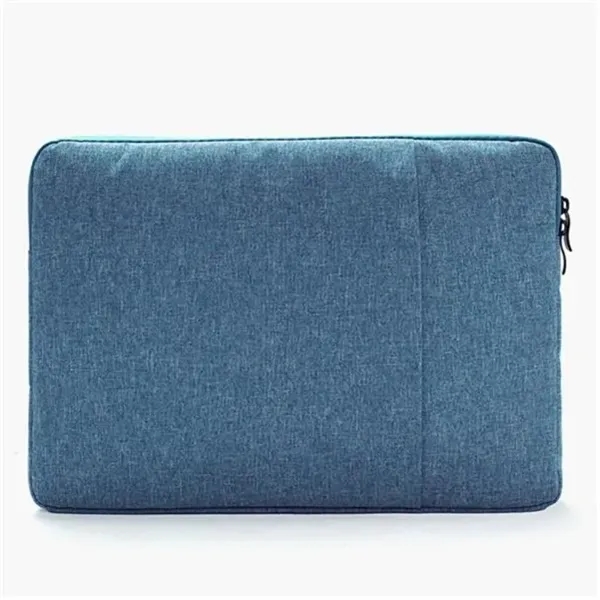 11" Nylon Cloth Laptop Sleeve with One-Color Screen Print - 11" Nylon Cloth Laptop Sleeve with One-Color Screen Print - Image 2 of 5