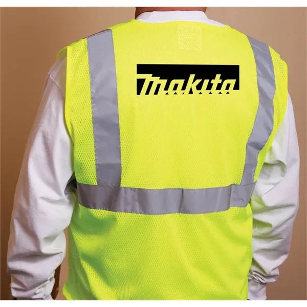 ANSI 2 Yellow Safety Vest - ANSI 2 Yellow Safety Vest - Image 6 of 11