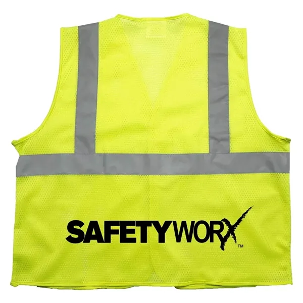 ANSI 2 Yellow Safety Vest - ANSI 2 Yellow Safety Vest - Image 7 of 11