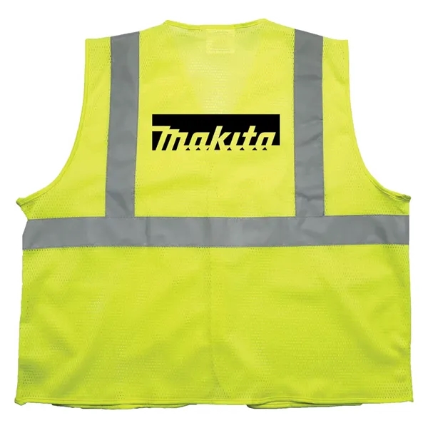 ANSI 2 Yellow Safety Vest - ANSI 2 Yellow Safety Vest - Image 10 of 11