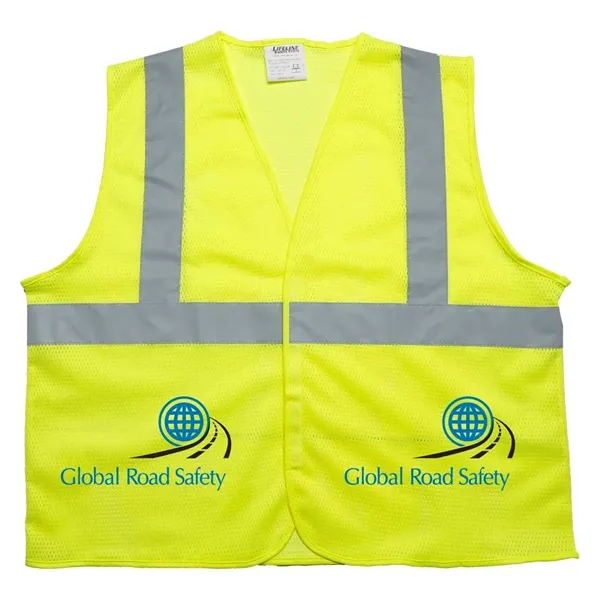 ANSI 2 Yellow Safety Vest - ANSI 2 Yellow Safety Vest - Image 11 of 11