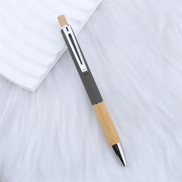 Bamboo Metal Gel Pen - Bamboo Metal Gel Pen - Image 6 of 6