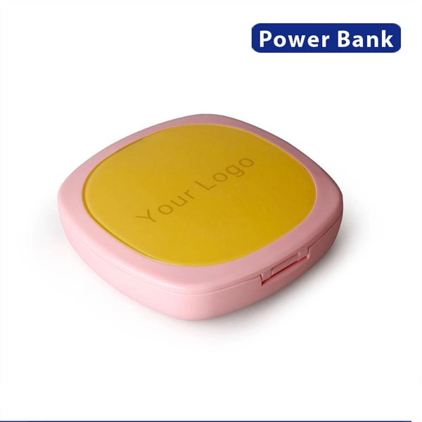2 in 1 Mirror Power Bank - 2 in 1 Mirror Power Bank - Image 1 of 1