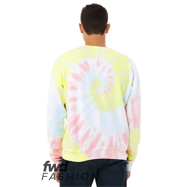 BELLA + CANVAS Unisex FWD Fashion Tie-Dyed Crewneck Sweat... - BELLA + CANVAS Unisex FWD Fashion Tie-Dyed Crewneck Sweat... - Image 2 of 8