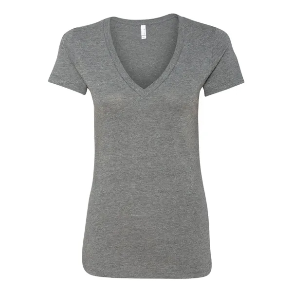 BELLA + CANVAS Women's Jersey Deep V-Neck Tee - BELLA + CANVAS Women's Jersey Deep V-Neck Tee - Image 16 of 39