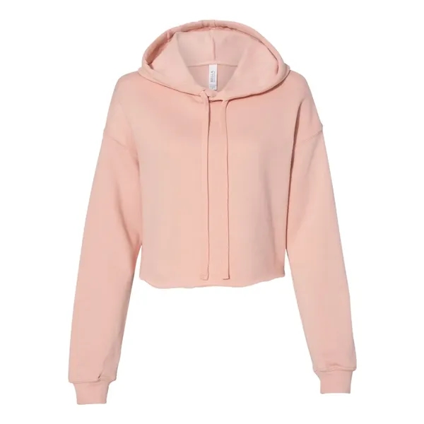 BELLA + CANVAS Women's Crop Fleece Hoodie Sweatshirt - BELLA + CANVAS Women's Crop Fleece Hoodie Sweatshirt - Image 18 of 27