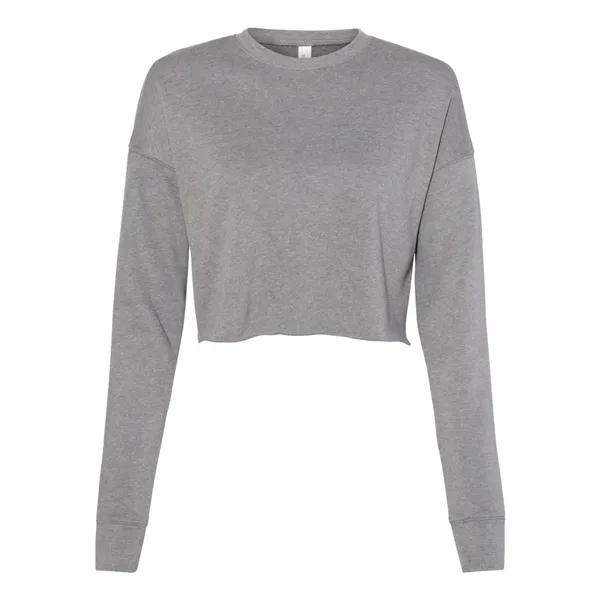 BELLA + CANVAS Women's Crop Fleece Crewneck Sweatshirt - BELLA + CANVAS Women's Crop Fleece Crewneck Sweatshirt - Image 5 of 14