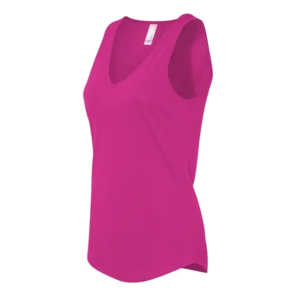 BELLA + CANVAS Women's Flowy V-Neck Tank - BELLA + CANVAS Women's Flowy V-Neck Tank - Image 2 of 30