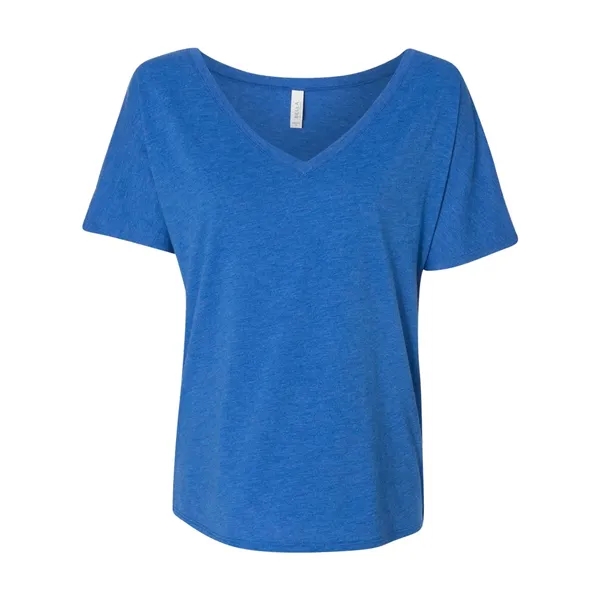 BELLA + CANVAS Women's Slouchy V-Neck Tee - BELLA + CANVAS Women's Slouchy V-Neck Tee - Image 54 of 59