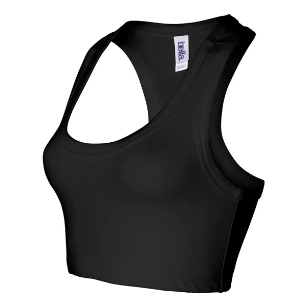 BELLA + CANVAS Women's Nylon Spandex Sports Bra - BELLA + CANVAS Women's Nylon Spandex Sports Bra - Image 2 of 3