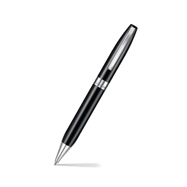 SHEAFFER® Legacy Glossy Black Chrome Trim Ballpoint Pen - SHEAFFER® Legacy Glossy Black Chrome Trim Ballpoint Pen - Image 1 of 7