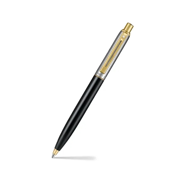 SHEAFFER® Sentinel 335 Glossy Black Gold Trim Ballpoint Pen - SHEAFFER® Sentinel 335 Glossy Black Gold Trim Ballpoint Pen - Image 1 of 6