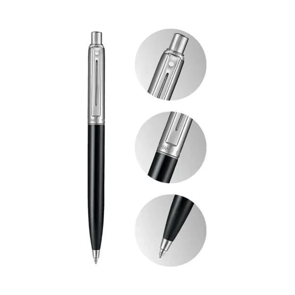 SHEAFFER® Sentinel 331 Glossy Black Executive Ballpoint Pen - SHEAFFER® Sentinel 331 Glossy Black Executive Ballpoint Pen - Image 6 of 6