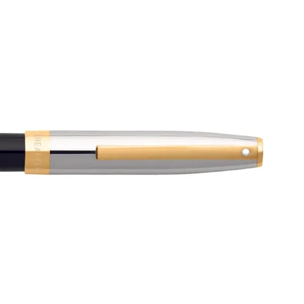 SHEAFFER® SAGARIS Gloss Black Gold Tone Trim Fountain Pen - SHEAFFER® SAGARIS Gloss Black Gold Tone Trim Fountain Pen - Image 4 of 7