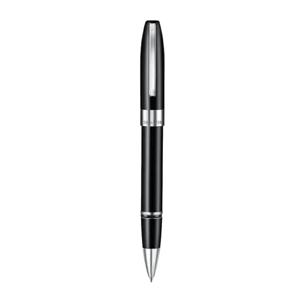 SHEAFFER® Legacy Glossy Black Chrome-Plated Rollerball Pen - SHEAFFER® Legacy Glossy Black Chrome-Plated Rollerball Pen - Image 4 of 8