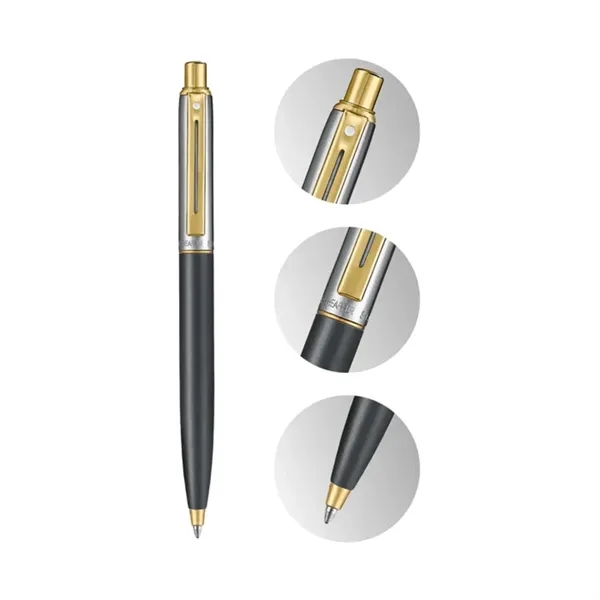 SHEAFFER® Sentinel Matte Black Gold Trim Ballpoint Pen - SHEAFFER® Sentinel Matte Black Gold Trim Ballpoint Pen - Image 6 of 6