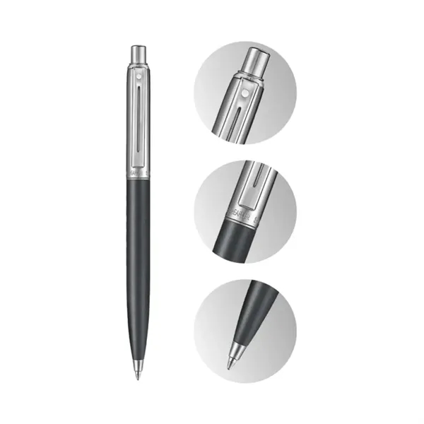 SHEAFFER® Sentinel Metal331 Matte Black Barrel Ballpoint Pen - SHEAFFER® Sentinel Metal331 Matte Black Barrel Ballpoint Pen - Image 6 of 6