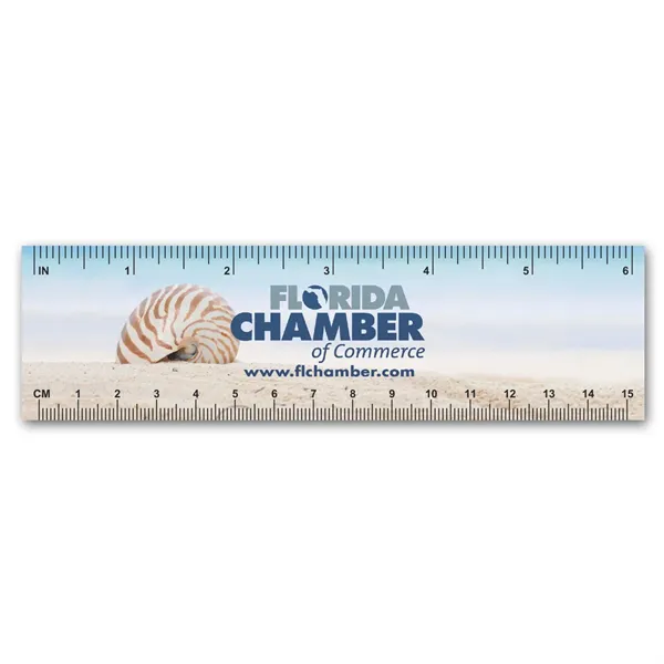 Plastic Ruler / Bookmark - 10 mil - Plastic Ruler / Bookmark - 10 mil - Image 0 of 1