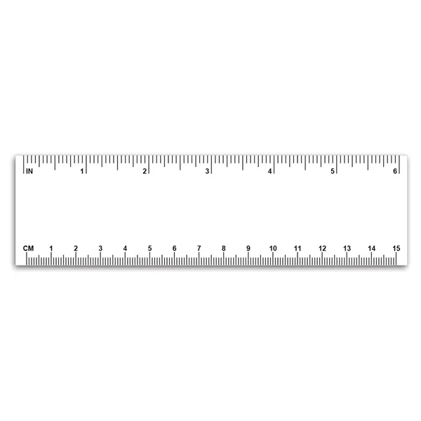 Plastic Ruler / Bookmark - 10 mil - Plastic Ruler / Bookmark - 10 mil - Image 1 of 1