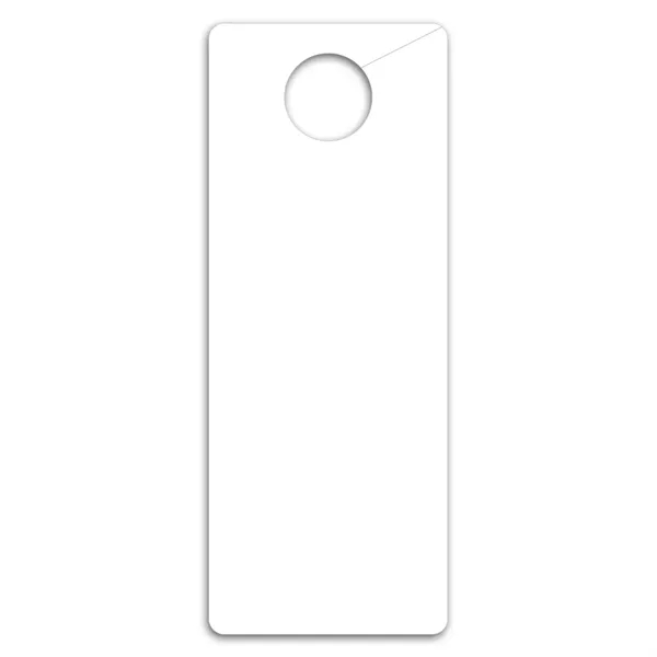 Plastic Door Hanger - 10 mil - Plastic Door Hanger - 10 mil - Image 1 of 1