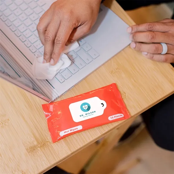 Wet Wipe Packet - Wet Wipe Packet - Image 13 of 13