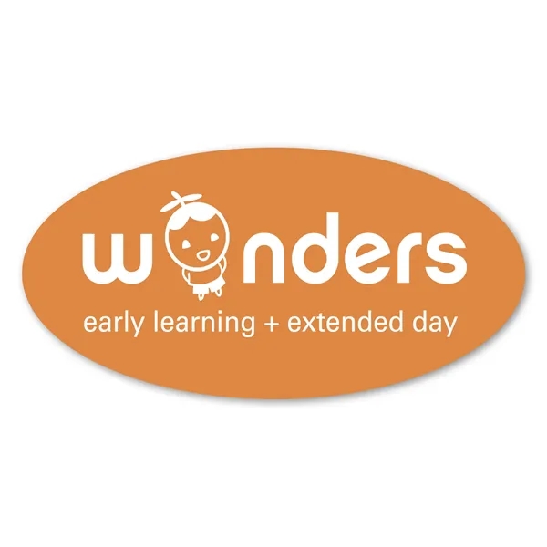 2 X 4 In Oval Label - 2 X 4 In Oval Label - Image 0 of 1