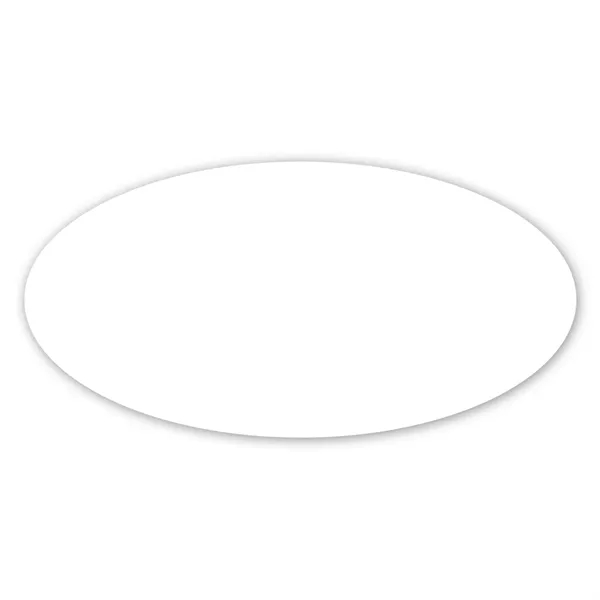 2 X 4 In Oval Label - 2 X 4 In Oval Label - Image 1 of 1