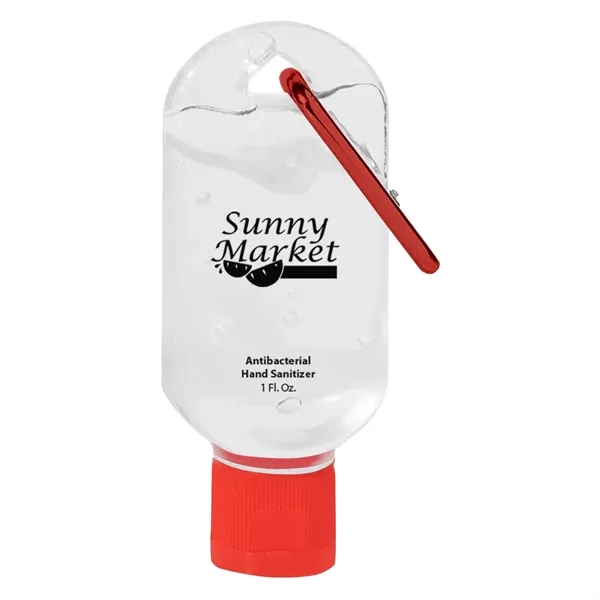 1 Oz. Hand Sanitizer With Carabiner - 1 Oz. Hand Sanitizer With Carabiner - Image 24 of 32