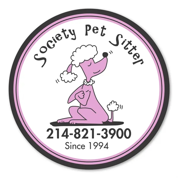 2 In Circle Repositionable Label - 2 In Circle Repositionable Label - Image 0 of 1