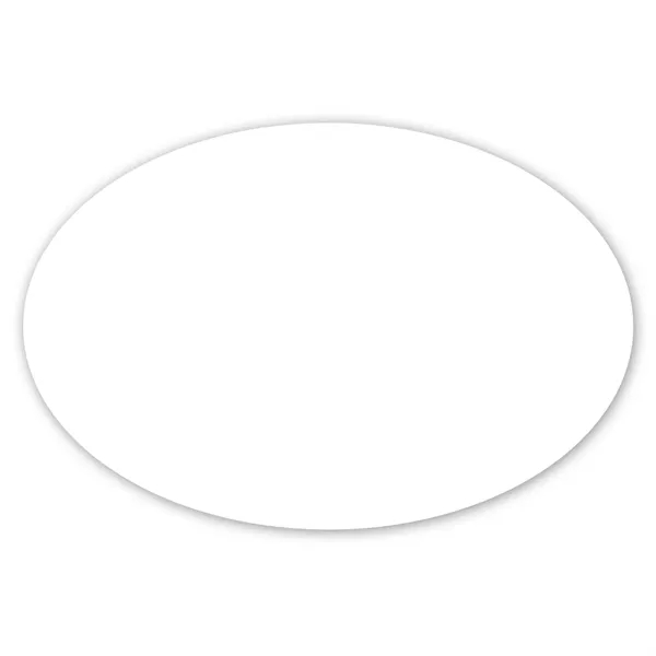 2 X 3 In Oval Repositionable Label
