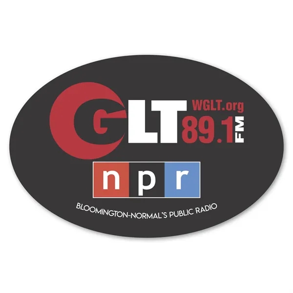 4 X 6 In Oval Perm Bumper Sticker - 4 X 6 In Oval Perm Bumper Sticker - Image 0 of 1