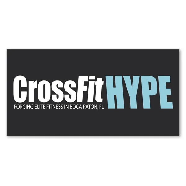 3.75 X 7.5 In Rect Perm Bumper Sticker - 3.75 X 7.5 In Rect Perm Bumper Sticker - Image 0 of 1