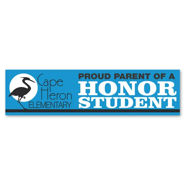 3 X 11.5 In Rect Perm Bumper Sticker - 3 X 11.5 In Rect Perm Bumper Sticker - Image 0 of 1