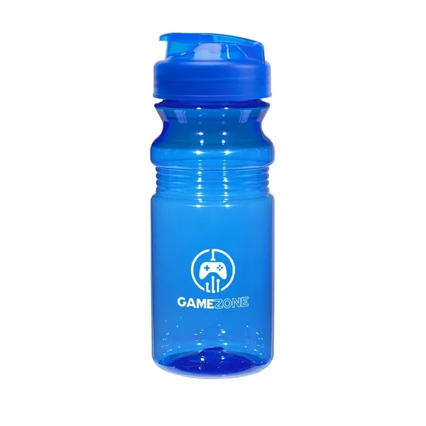 20 Oz. Poly-Clear™ Fitness Bottle With Super Sipper Lid - 20 Oz. Poly-Clear™ Fitness Bottle With Super Sipper Lid - Image 3 of 15