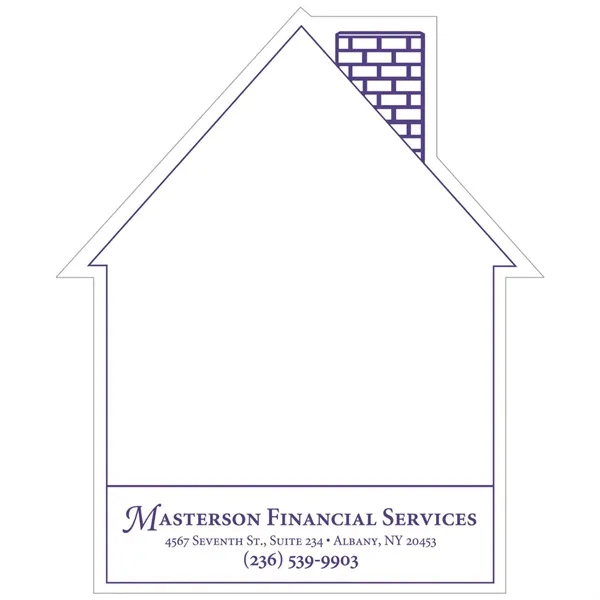 Memo Board House w/ Rem Adh - Memo Board House w/ Rem Adh - Image 0 of 1