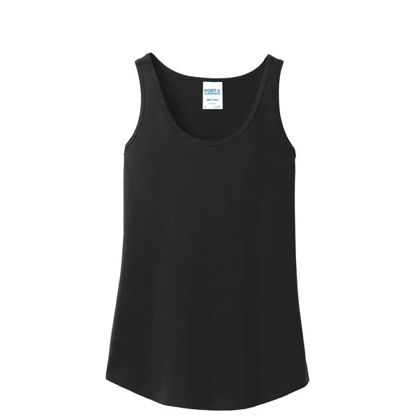 Port & Company® Ladies Core Cotton Tank Top - Port & Company® Ladies Core Cotton Tank Top - Image 14 of 31