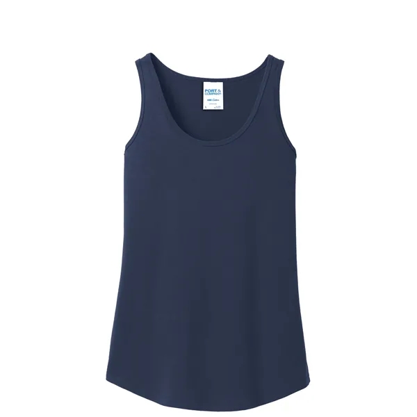Port & Company® Ladies Core Cotton Tank Top - Port & Company® Ladies Core Cotton Tank Top - Image 16 of 31