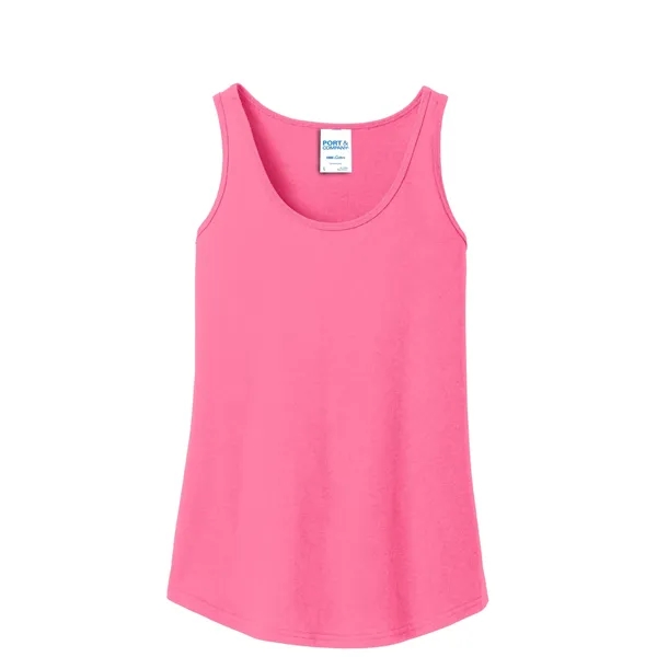 Port & Company® Ladies Core Cotton Tank Top - Port & Company® Ladies Core Cotton Tank Top - Image 22 of 31