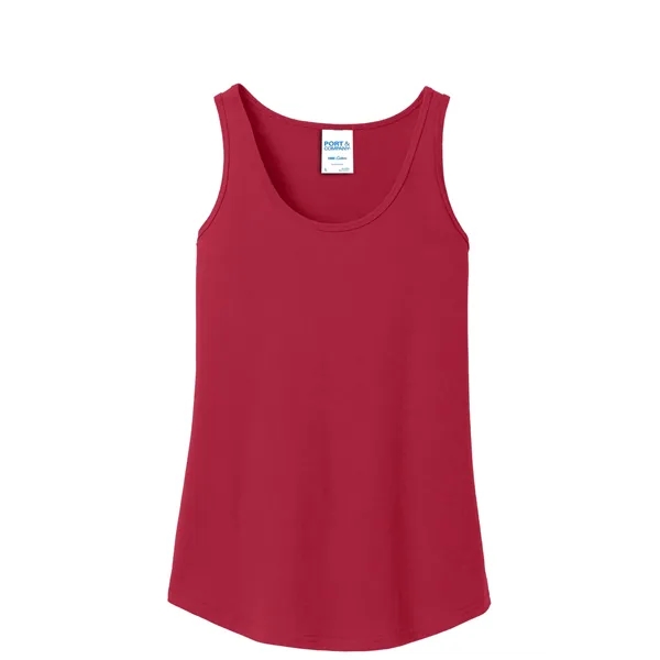 Port & Company® Ladies Core Cotton Tank Top - Port & Company® Ladies Core Cotton Tank Top - Image 26 of 31