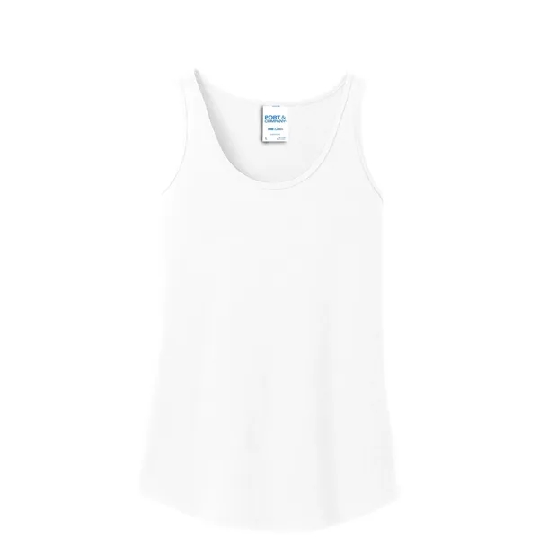 Port & Company® Ladies Core Cotton Tank Top - Port & Company® Ladies Core Cotton Tank Top - Image 30 of 31