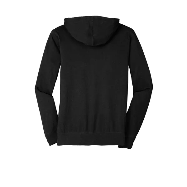 District® Young Men's Jersey Full-Zip Hoodie - District® Young Men's Jersey Full-Zip Hoodie - Image 3 of 5