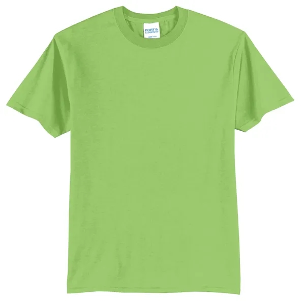 Port & Company® Tall Core Blend Tee - Port & Company® Tall Core Blend Tee - Image 56 of 79