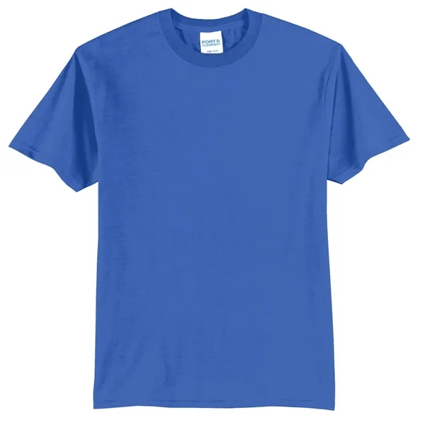 Port & Company® Tall Core Blend Tee - Port & Company® Tall Core Blend Tee - Image 68 of 79