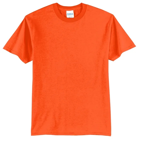 Port & Company® Tall Core Blend Tee - Port & Company® Tall Core Blend Tee - Image 71 of 79