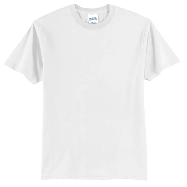 Port & Company® Tall Core Blend Tee - Port & Company® Tall Core Blend Tee - Image 76 of 79
