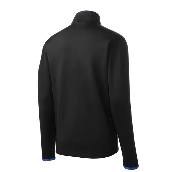Sport-Tek® Sport-Wick® Stretch Contrast Full-Zip Jacket - Sport-Tek® Sport-Wick® Stretch Contrast Full-Zip Jacket - Image 11 of 17